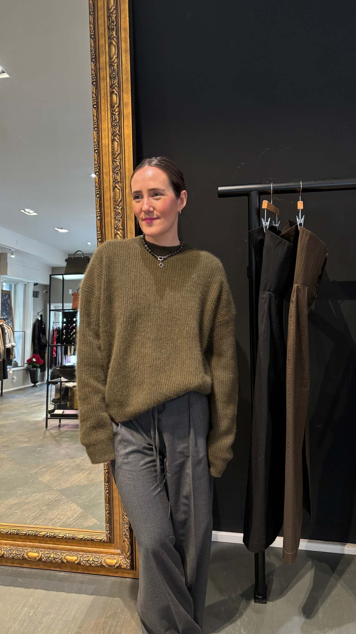 Uma Wang Long Sleeve Sweater - Image 2 of 4