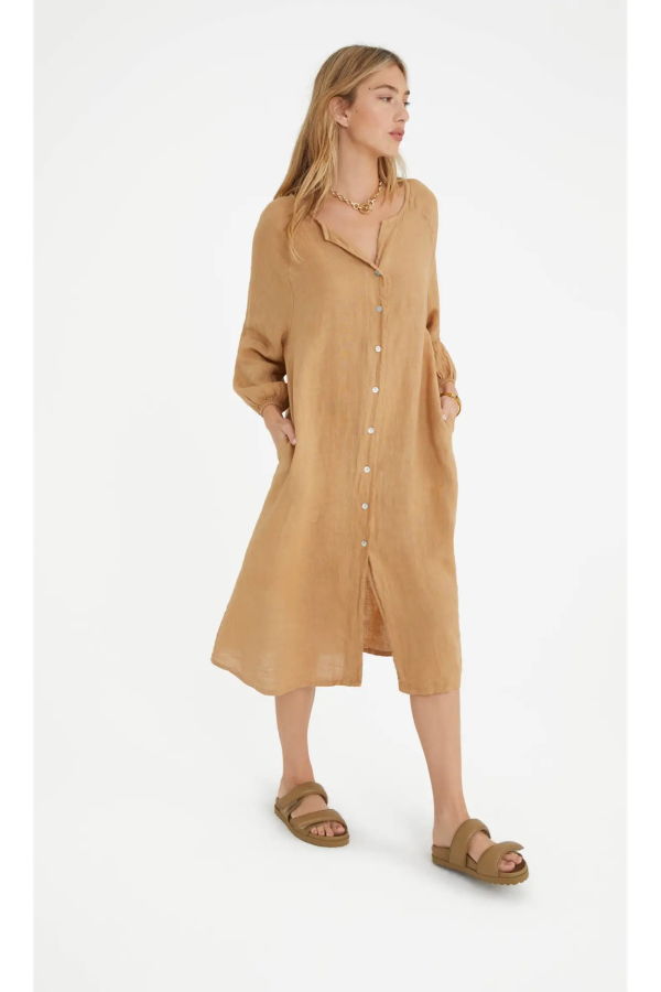 Marché Camille Dress - Camello
