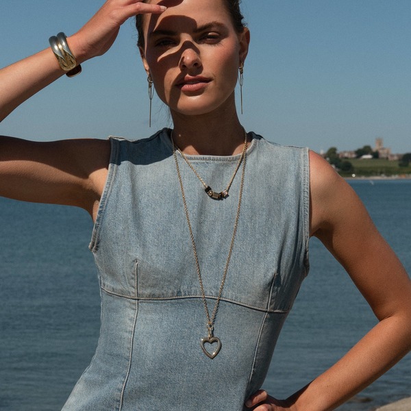 Thatch Vienna Rolo Charm Necklace 32" Necklace