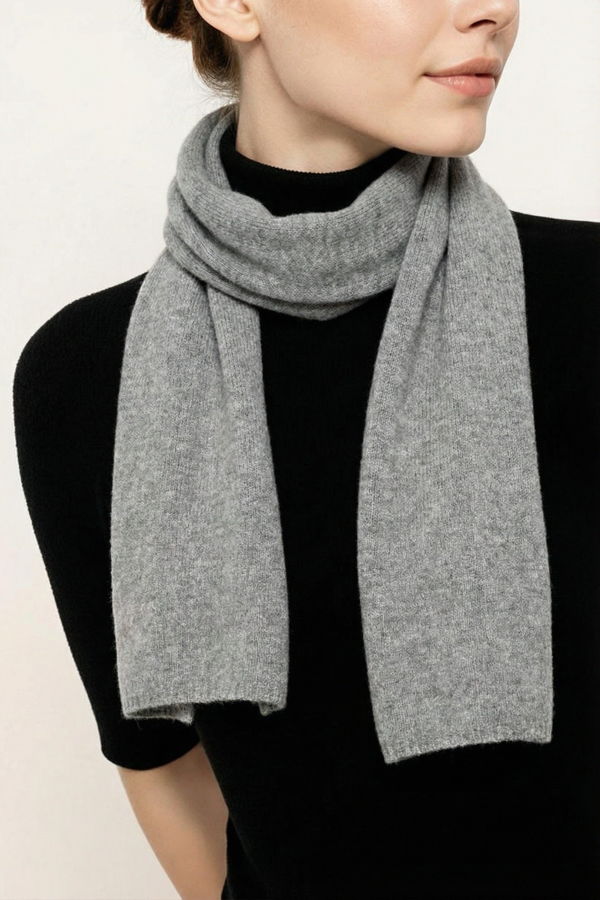 Brodie Evie Scarf - Mid Grey