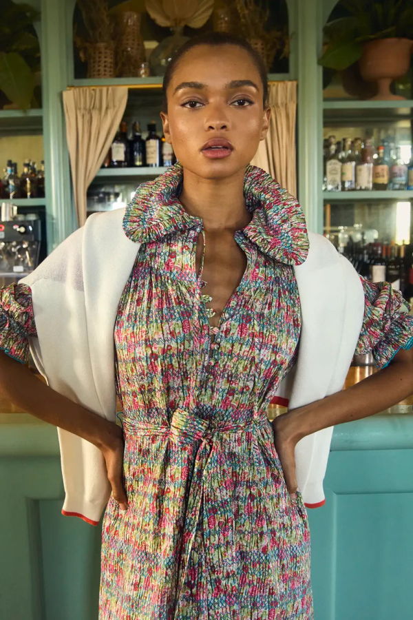 Hunter Bell Theresa Dress in Elysian Smock