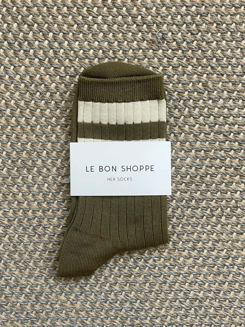 Le Bon Shoppe Varsity Her Socks Socks