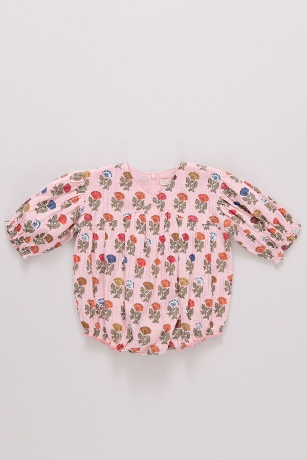KIDS Pink Chicken Wynne Bubble Romper