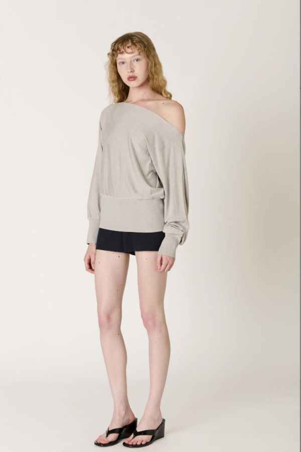 NIA Sabina Cold Shoulder Sweater