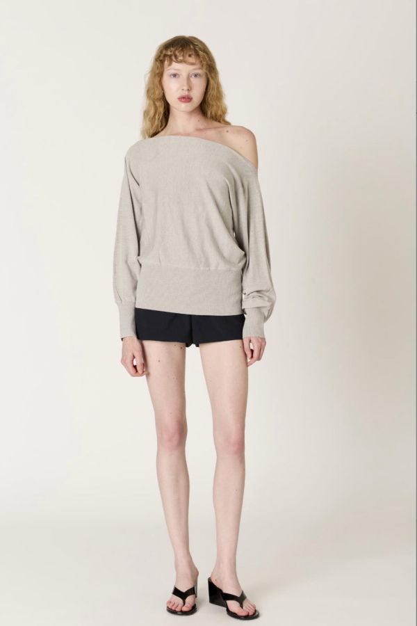 NIA Sabina Cold Shoulder Sweater