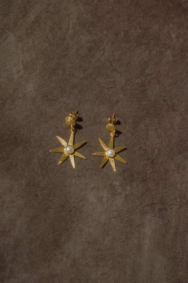 Aprés Ski Atlas Gold Earrings