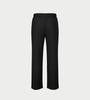 Issey Miyake Straight-Leg Pleated Trousers - Black - Thumbnail 2