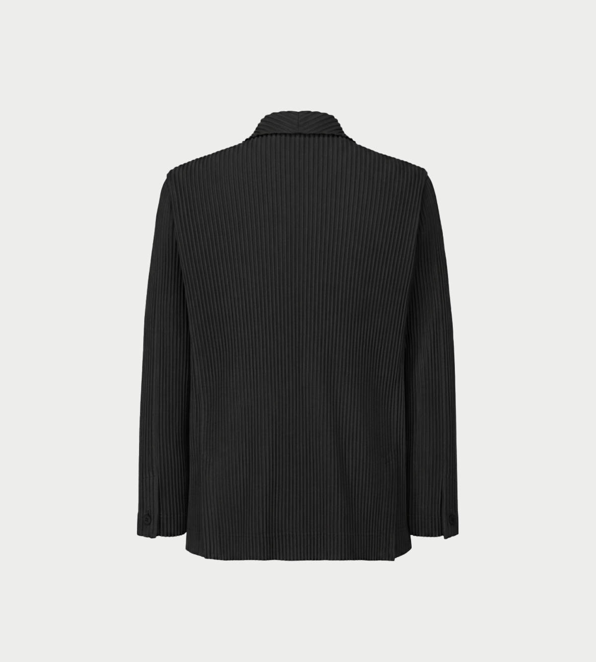 Issey Miyake Tailored Pleats 1 Jacket - Black - Image 2 of 4