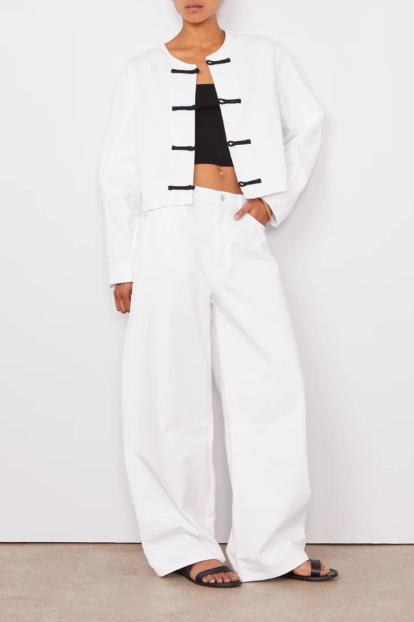 Officine Generale Joelle Jacket - White