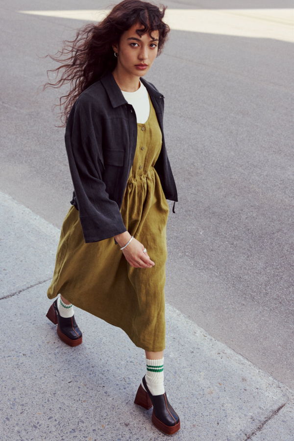 Eve Gravel Veste Lewis - Céréales/Noir/Olive/Prune