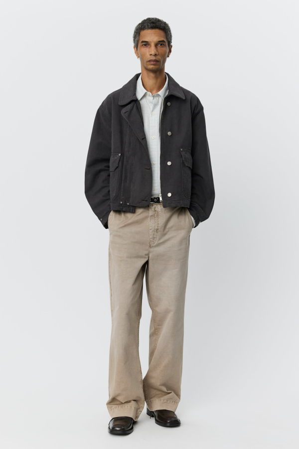 mfpen Courier Jacket - Washed Grey Canvas