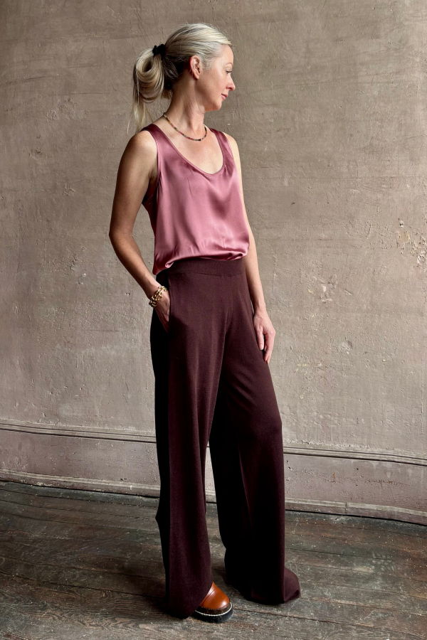 SPRWMN Wide Leg Pants - Amino