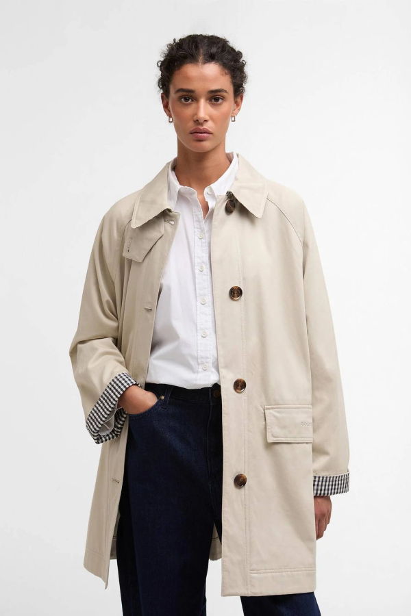 Barbour Gabby Car Coat - Barbour Mist