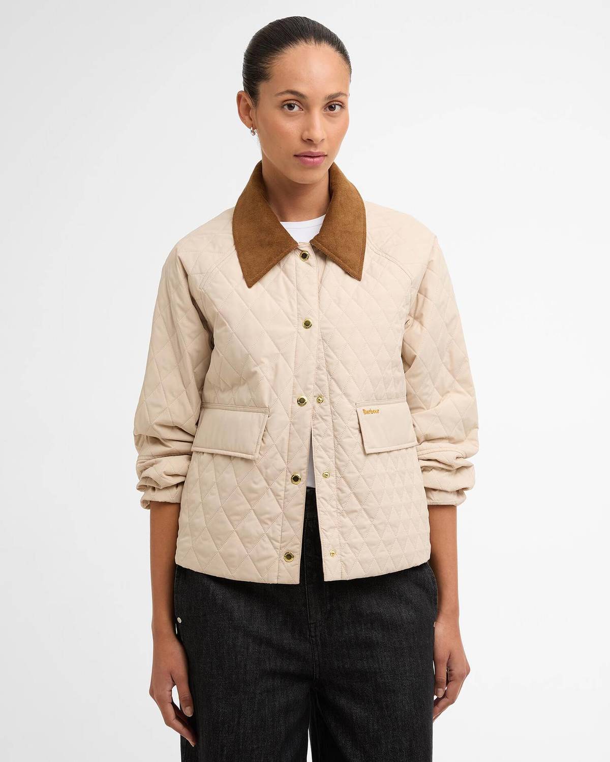 Barbour Kirby Quilted Jacket - Jasmine - Image 1 of 3