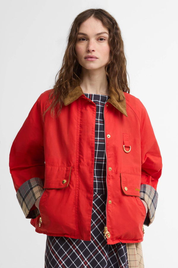 Barbour Mackworth Casual Jacket - Vermillion