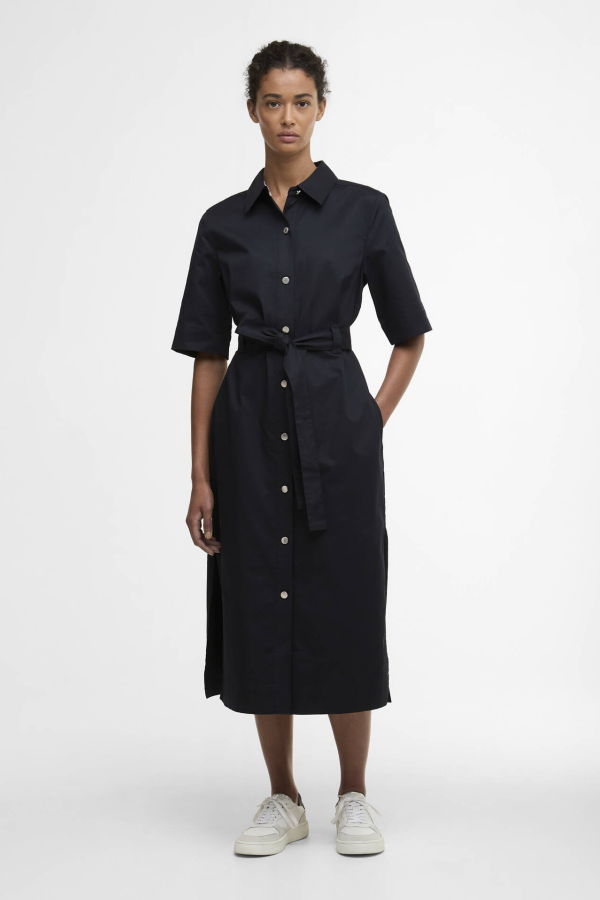 Barbour Sloane Midi Dress - Dark Navy