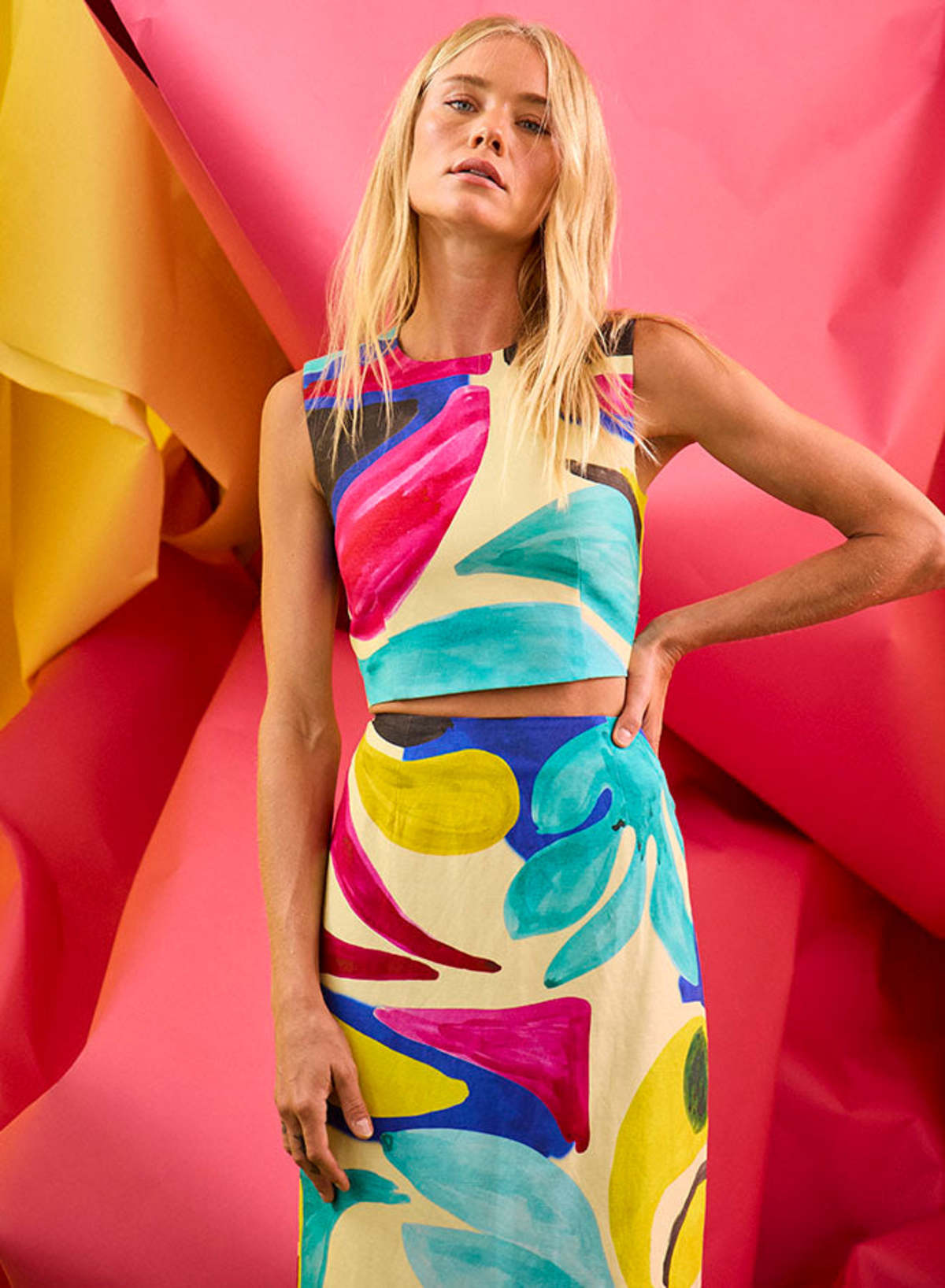 Hunter Bell Royce Top - Stroke Of Spring - Image 1 of 5