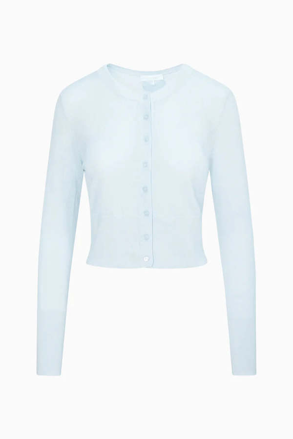 LoveShackFancy Adeanne Cardigan - Blue