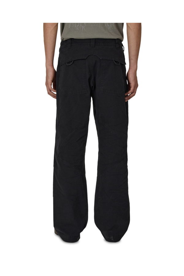 ROA Crimp Shaped Cotton Pants - Anthracite