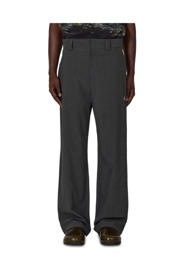 ROA Numb Pinstriped Packable Pants - Black