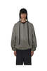 ROA Grey Bee Sun Faded Organic Waffle Zip Up Hoodie - Gray - Thumbnail 1