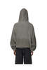 ROA Grey Bee Sun Faded Organic Waffle Zip Up Hoodie - Gray - Thumbnail 2