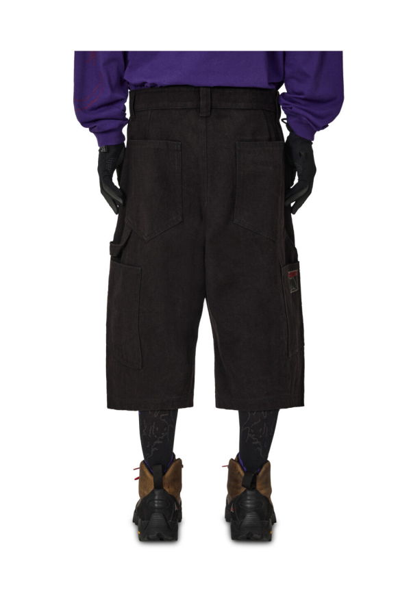 ROA Ash Canvas Shorts - Washed Black