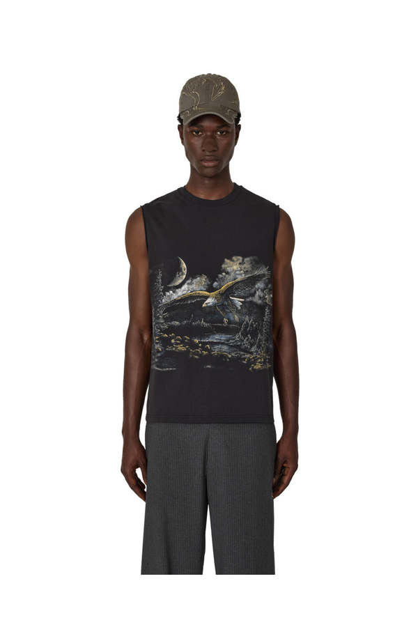 ROA Fai Sleeveless Tee - Washed Black