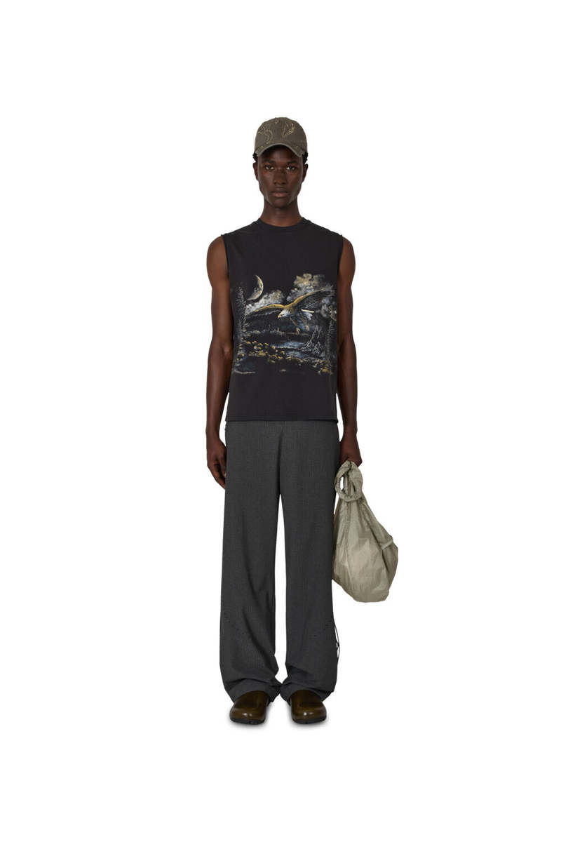 ROA Fai Sleeveless Tee - Washed Black