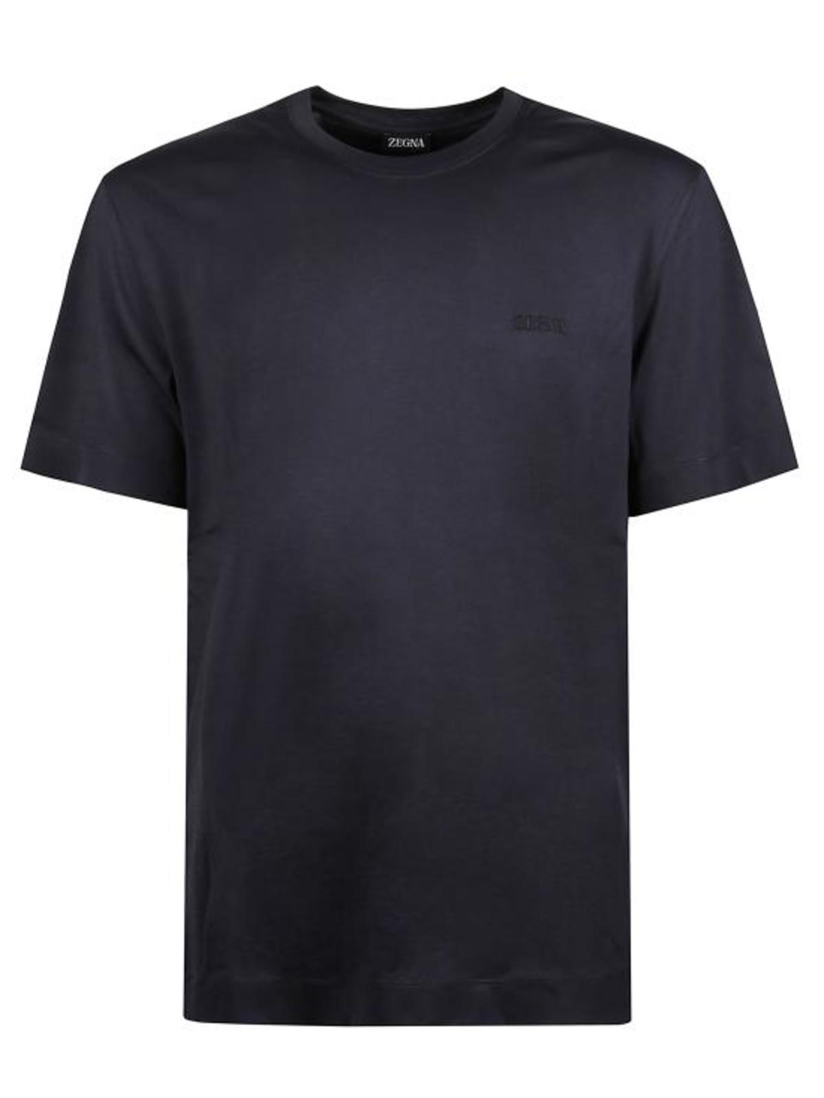 Ermenegildo Zegna T-Shirt - Navy - Image 1 of 3