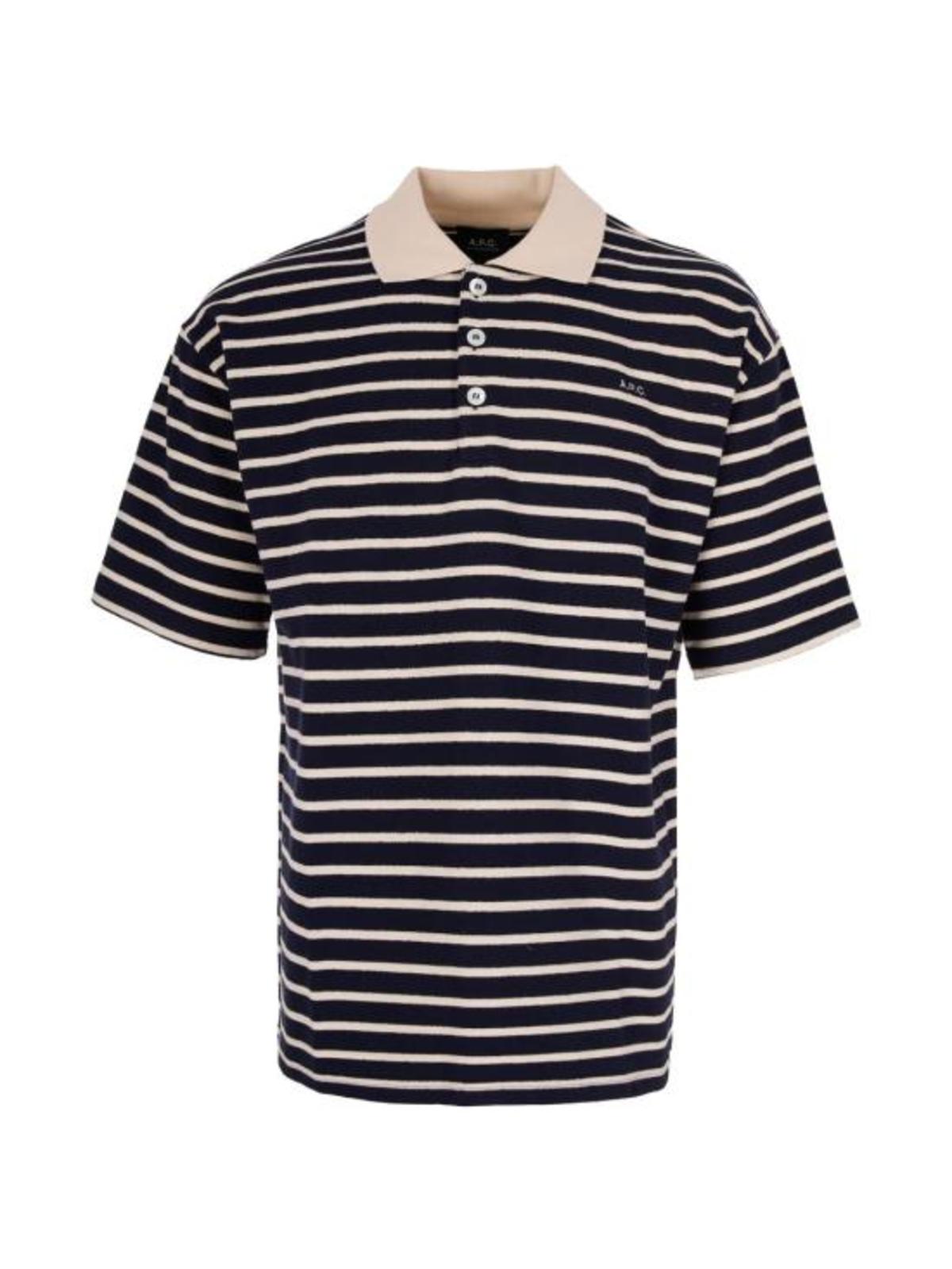 A.P.C. Polo Shirt - Navy - Image 1 of 3