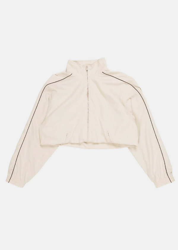 Balenciaga Fluid Peachy Tracksuit Jacket - Cream