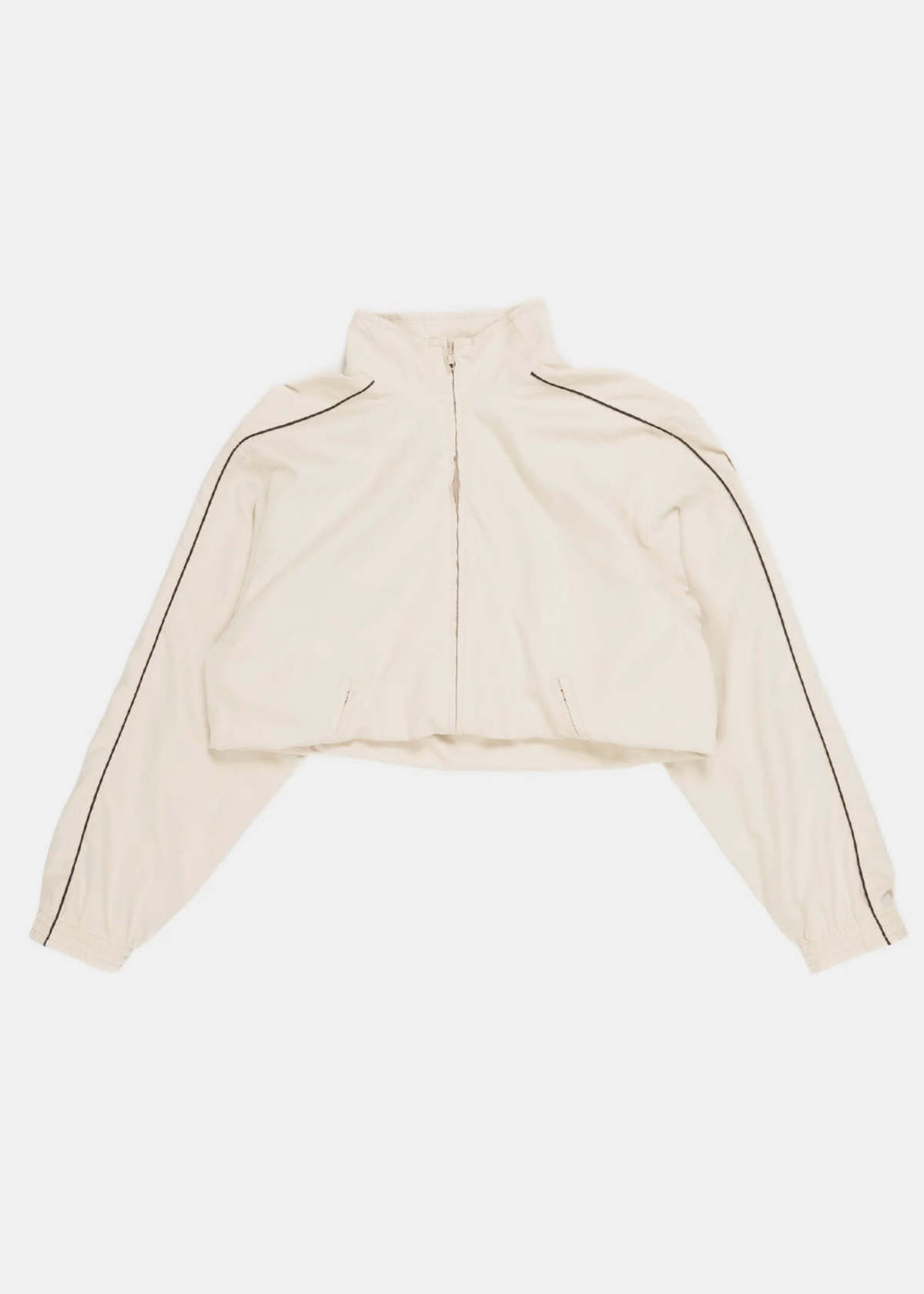 Balenciaga Fluid Peachy Tracksuit Jacket - Cream - Image 1 of 2