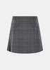 Balenciaga Grey Pleated Mini Skirt - Gray - Thumbnail 2