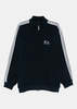 Balenciaga Loop Sports Icon Zip Up Jacket - Navy/White - Thumbnail 1