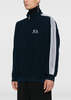 Balenciaga Loop Sports Icon Zip Up Jacket - Navy/White - Thumbnail 3