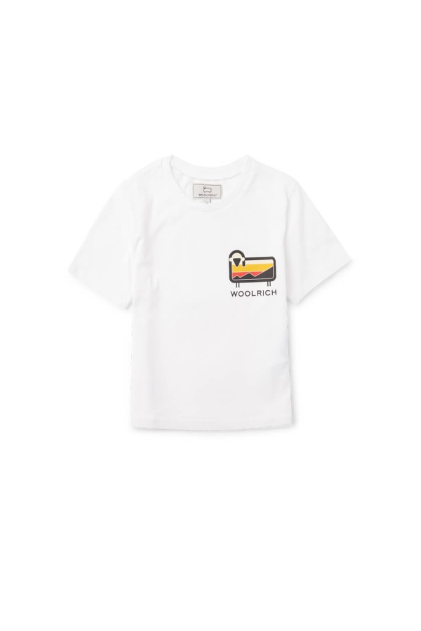 KIDS Woolrich Sheep T-Shirt - White