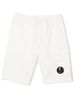 KIDS C.P. Company Bermuda Cargo Shorts - White - Thumbnail 1