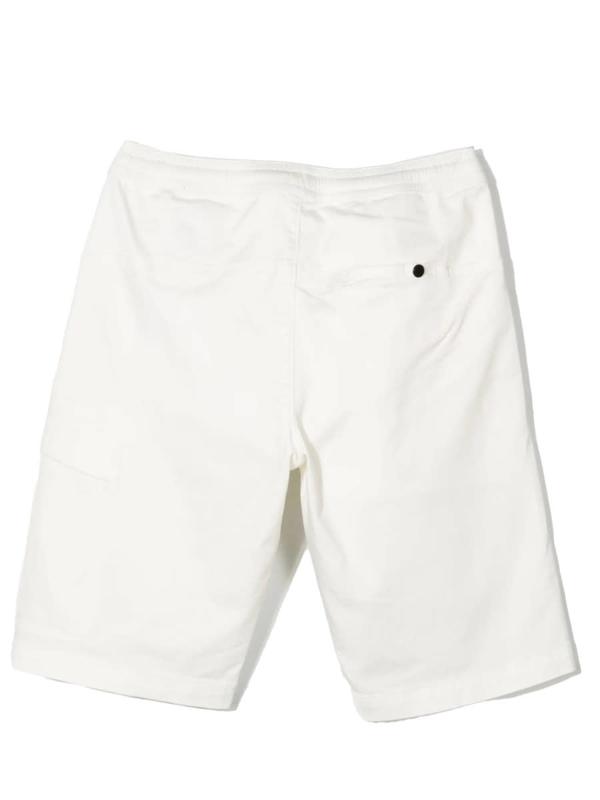 KIDS C.P. Company Bermuda Cargo Shorts - White