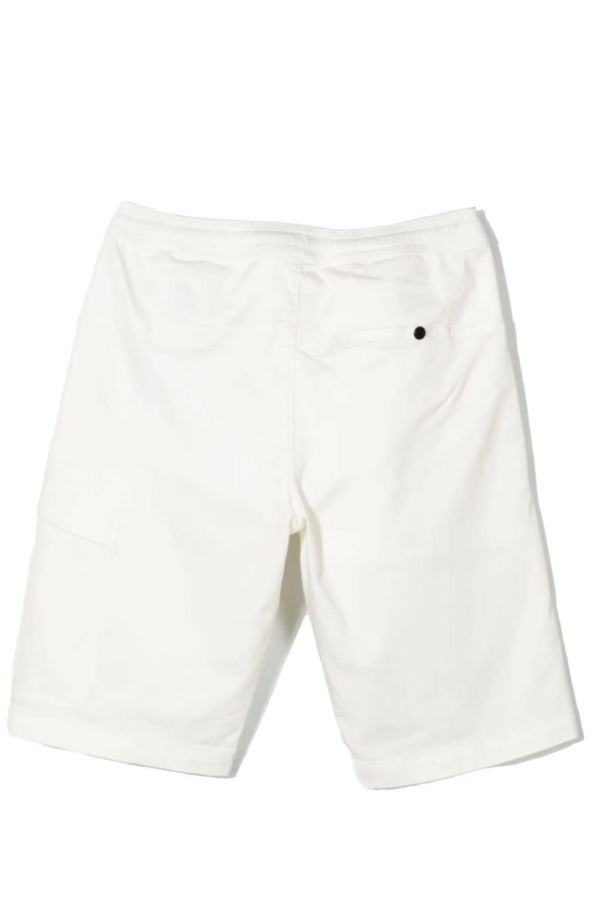 KIDS C.P. Company Bermuda Cargo Shorts - White