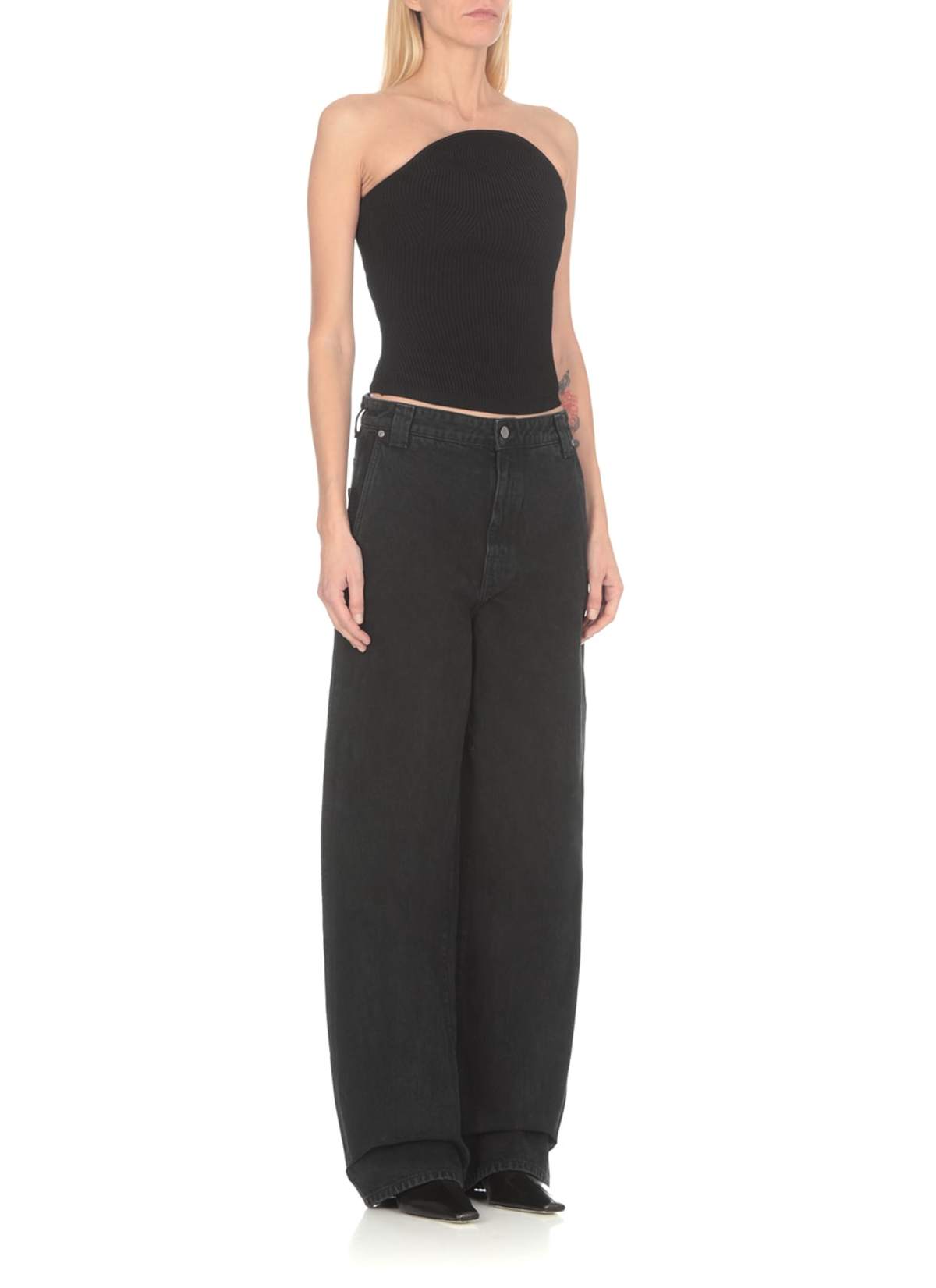 khaite Bacall Jeans - Black - Image 3 of 5