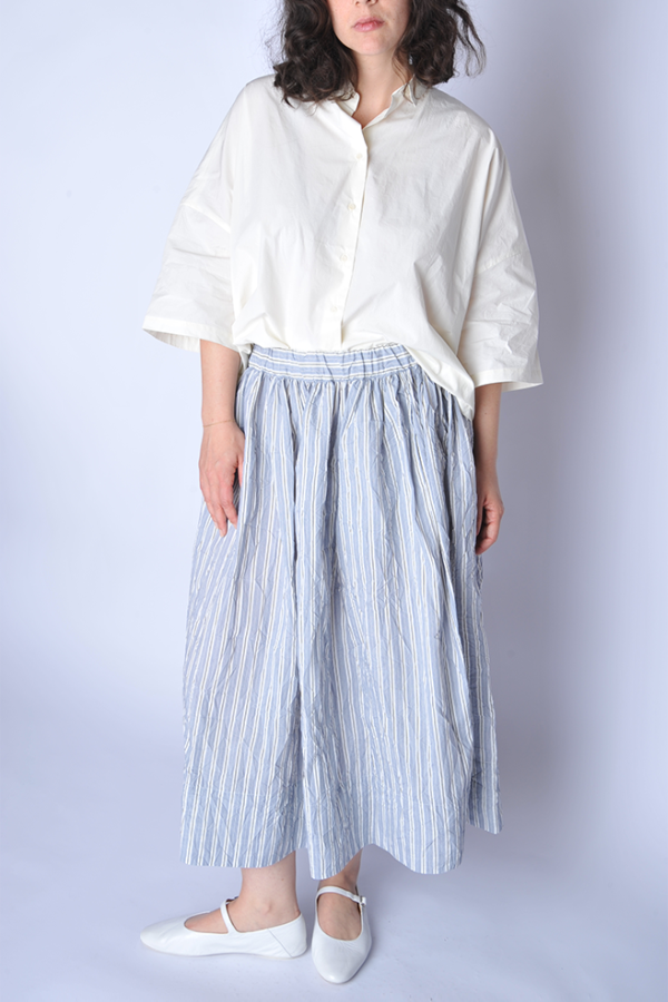 A Punto B Abyss Striped Skirt - Cream