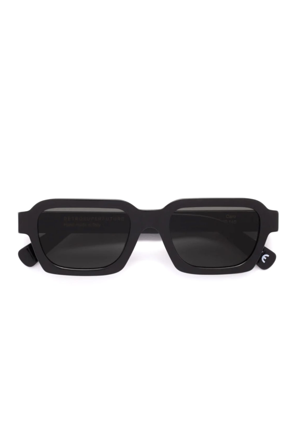 RetroSuperFuture Caro Black Sunglasses - Black/Black