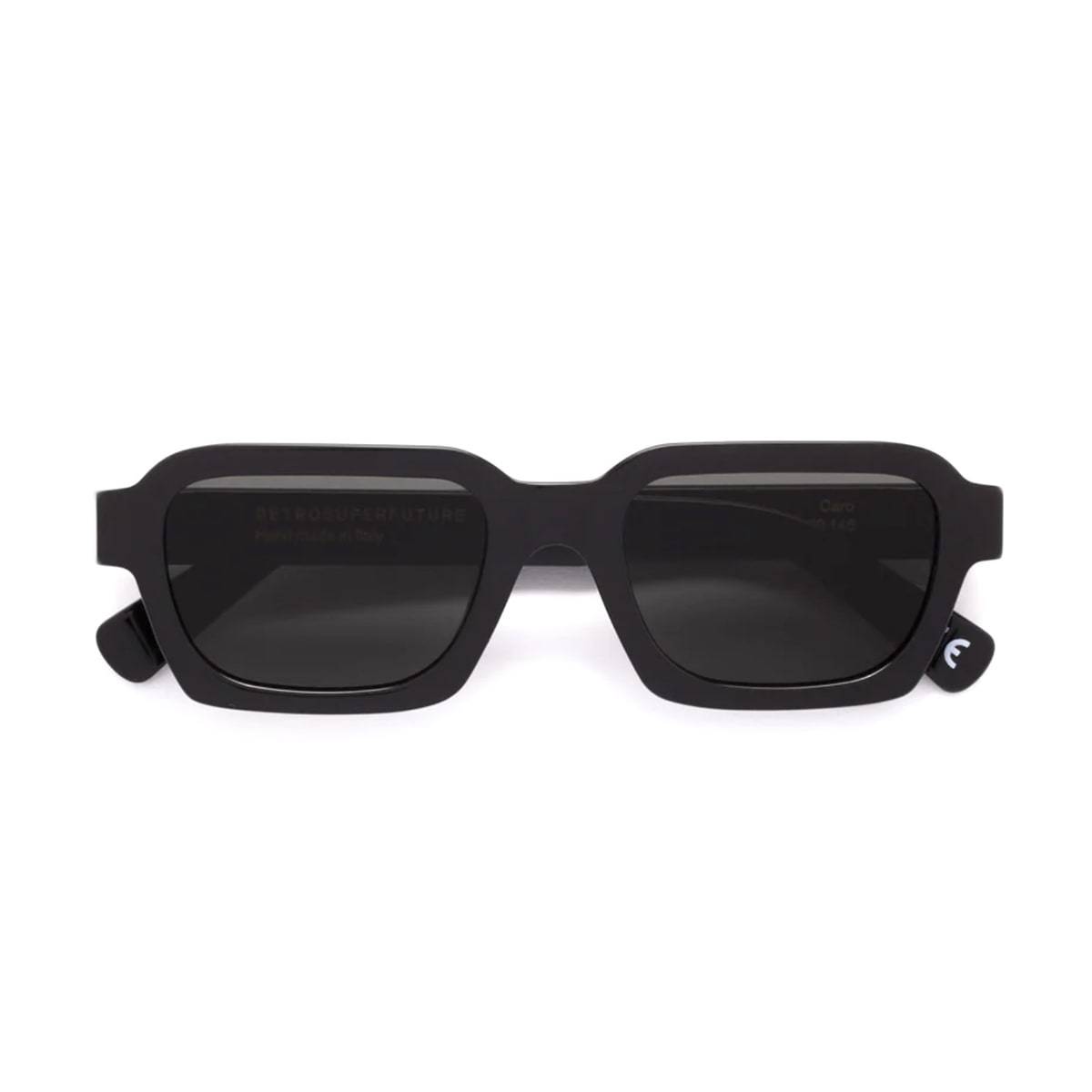 RetroSuperFuture Caro Black Sunglasses - Black/Black - Image 1 of 2