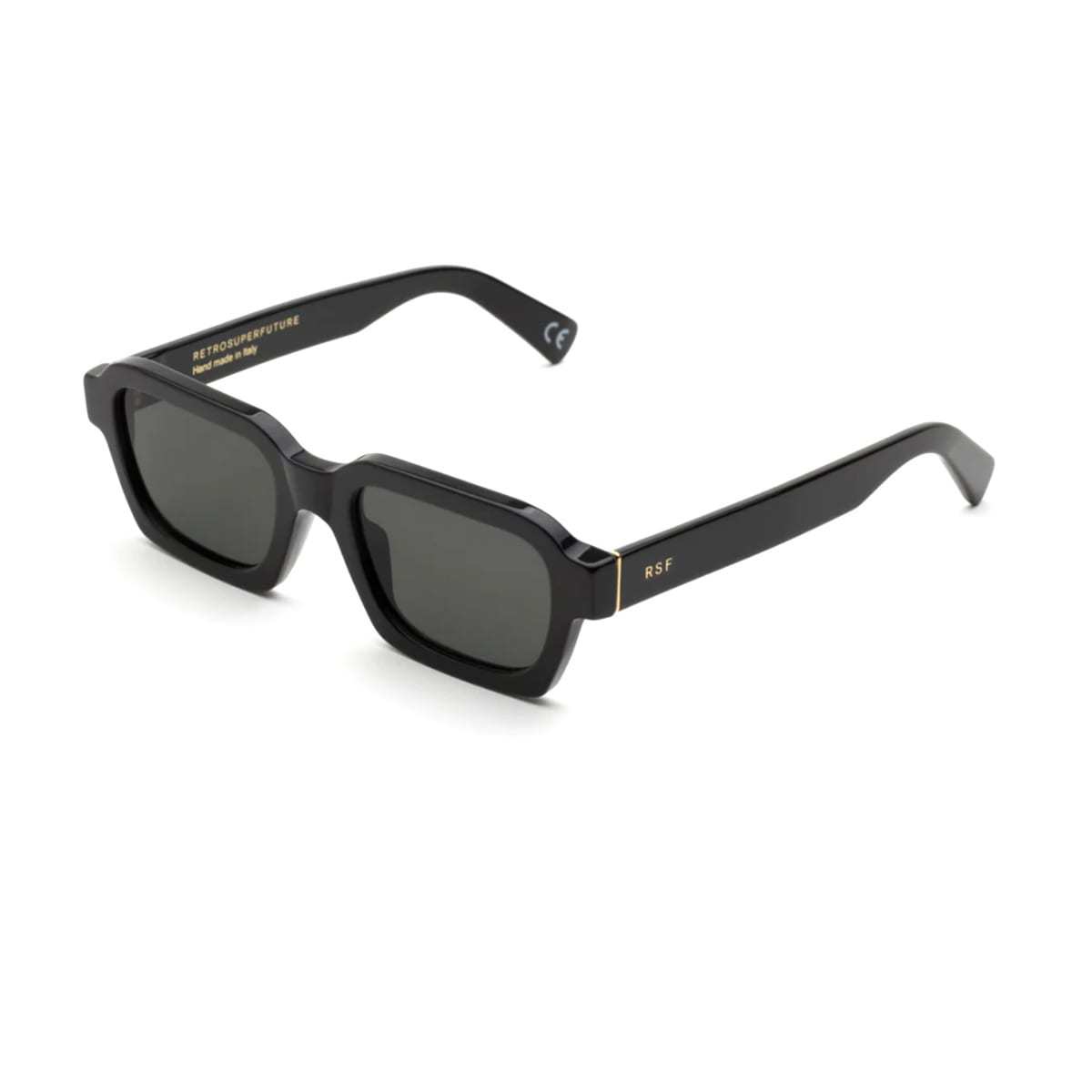 RetroSuperFuture Caro Black Sunglasses - Black/Black - Image 2 of 2