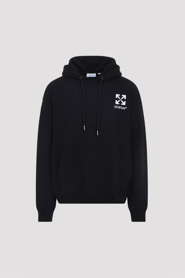 Off-White Small Arrow Skate Hoodie - Black