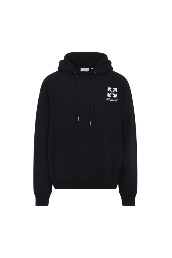 Off-White Small Arrow Skate Hoodie - Black