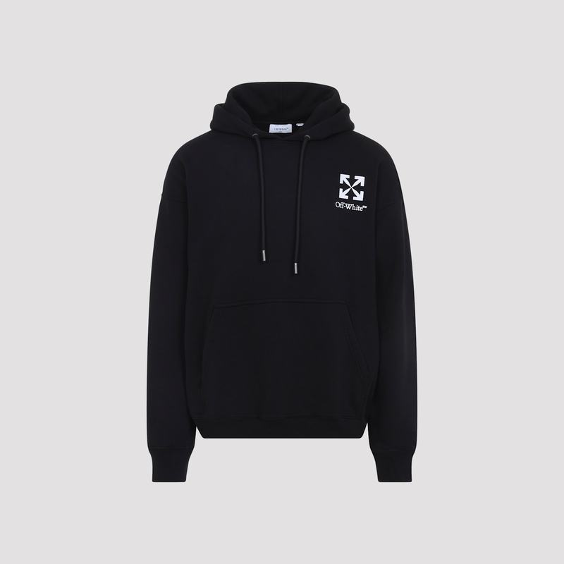 Off-White Small Arrow Skate Hoodie - Black