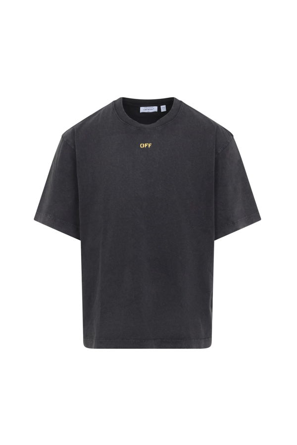 Off-White Fallen Caravaggio Skate T-Shirt - Mareado Black