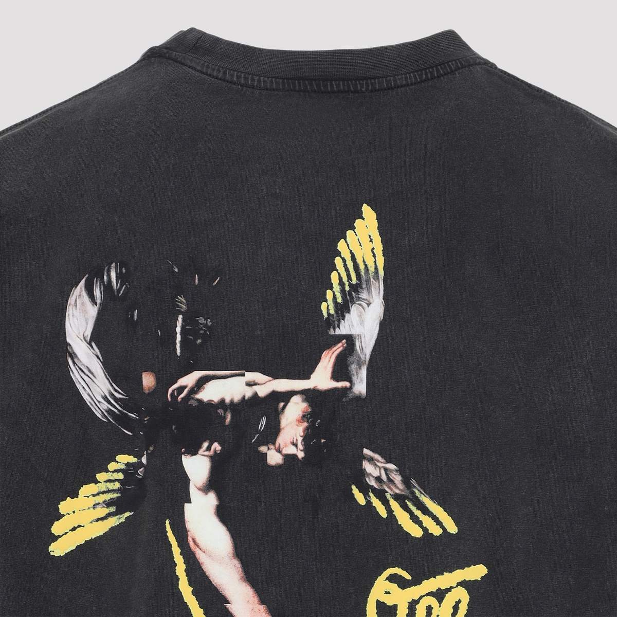 Off-White Fallen Caravaggio Skate T-Shirt - Mareado Black - Image 5 of 5